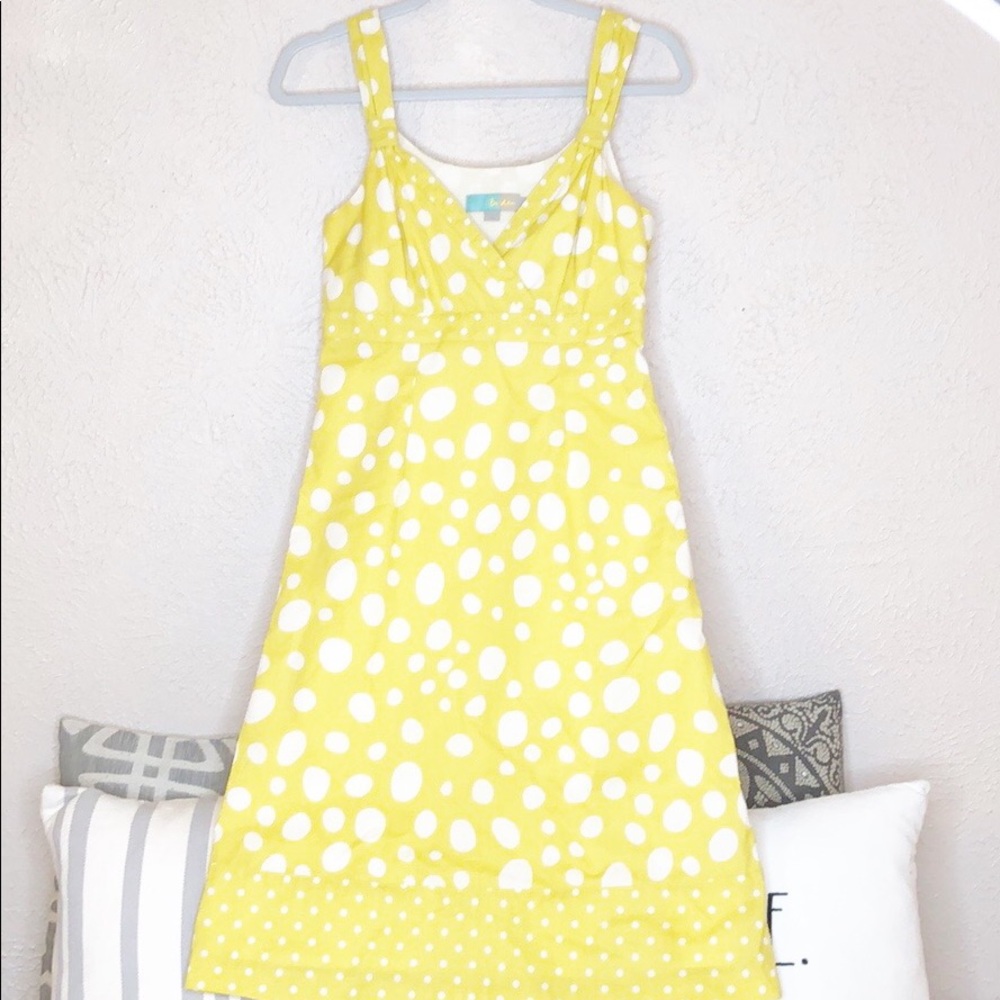 Boden polka dot dress sz 4